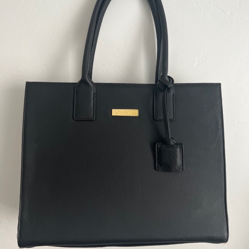 NWOT Joy & Iman Leather Purse
